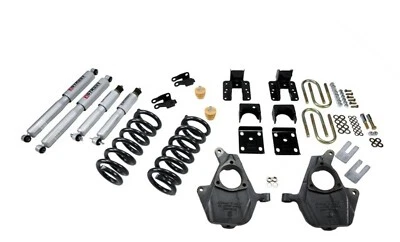 Silverado / Sierra 1500 2wd Crew Cab 2004-2006 3"/4-5" Belltech Drop Kit - Image 1 of 4
