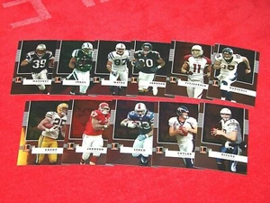 2008 TOPPS LETTERMAN FOOTBALL 11 DIFFERENT CARDS (18-11) - Picture 1 of 1