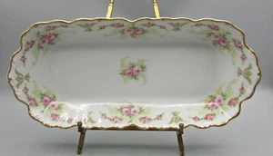 Elite Celery Dish - Pink Roses - BWD18 (Bawo & Dotter) - Picture 1 of 6