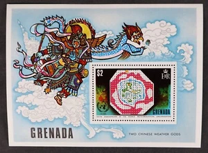 MayfairStamps Grenada Mint Never Hinged Scott 498 World Meteorological Organizat - Picture 1 of 2