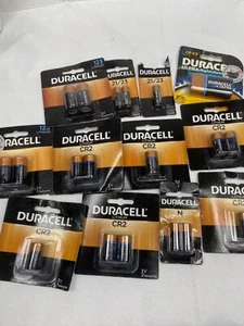 1A Duracell Batteries camera lithium YOU CHOOSE Buy More & Save + Combined Ship - Picture 1 of 15