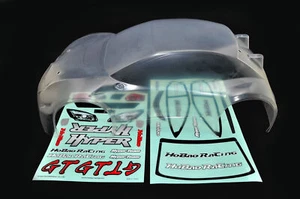 NEW HoBao OP-0027N 1/8 On-Road Clear Body-Short Hyper GTS FREE US SHIP - Picture 1 of 1