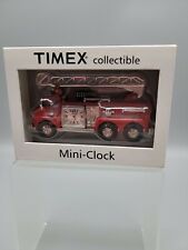 Timex Collectible Mini Clock Timex Fire Truck