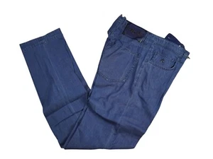 NUEVO STEFANO RICCI Jeans de Lujo LOGO Algodón Talla 33 EE. UU. 49 EU (JC303) - Imagen 1 de 3