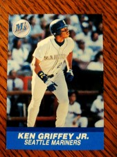 KEN GRIFFEY Jr. 1991' PLAYBALL USA  CARD #91-13  MARINERS HOF