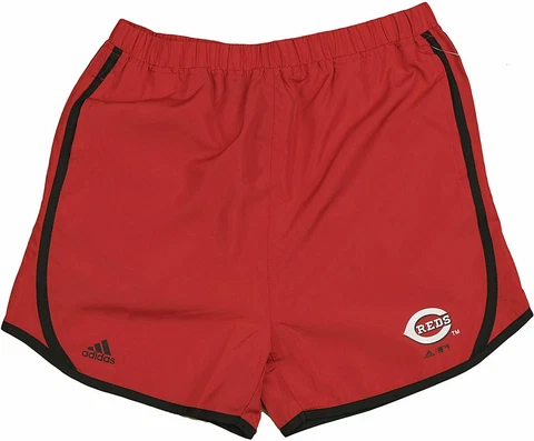 Adidas MLB Youth Girls Cincinnati Reds Lightweight Charger Shorts Cover