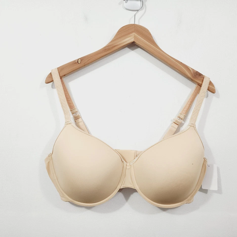 NEW Essential Bodywear Katie Bra #2107 Buff Nude Underwire Everyday T-shirt - Image 1 of 4