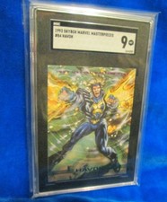 1993 Skybox Havok Marvel Masterpieces SGC 9 - Mint #84