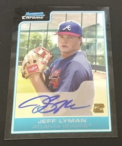 2006 Bowman Chrome Baseball Autograph Card BC238 Jeff Lyman - Picture 1 of 2