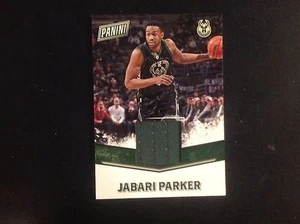 JABARI PARKER #10 BUCKS STAR Jersey Relic 2015/16 2016 Panini Fathers Day - Picture 1 of 1