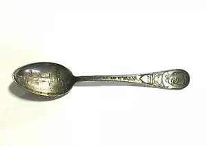 Cuchara antigua de coleccionista almirante Dewey Olympia buque insignia Manila 1898 batalla SP - Imagen 1 de 6