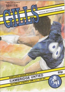 Gillingham V Cambridge United 1989/90 03-03-1990 División 4 - Imagen 1 de 1