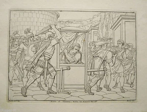 RÖMISCHE GESCHICHTE: Bartolomeo Pinelli. # 95. Bulino/Kupfer 1821.! - Bild 1 von 1