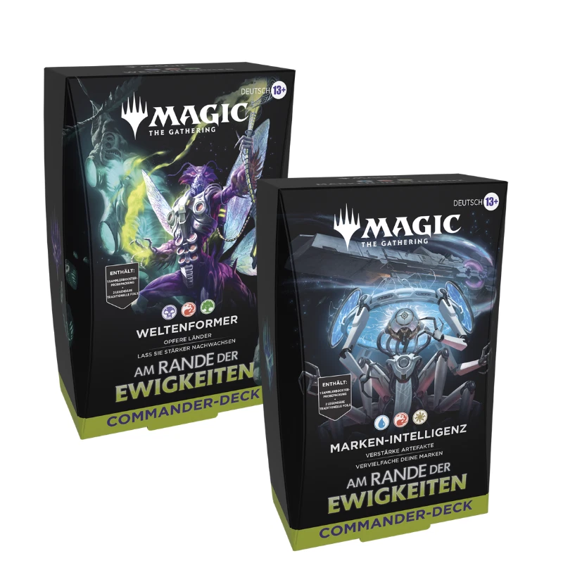 Magic Am Rande der Ewigkeiten - Beide Commander Decks - DEUTSCH - NEU & OVP! - Bild 1 von 1