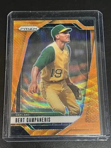 BERT CAMPANERIS - 2025 Panini Prizm Baseball Orange Wave /49 Oakland Athletics! - Bild 1 von 2