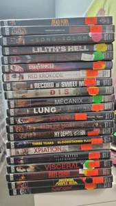 Unearthed Films Dvd Lot 21 films Incl. Bloodshock And Lung Some OOP - Picture 1 of 7