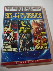 Roger Cormans Cult Sci-Fi Classics War of The Satellites/Not Of This Earth DVD - Bild 1 von 4