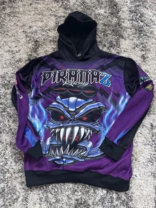 Sudadera con capucha púrpura Psycho Speed Piranha Z Racing para hombre (L) - Imagen 1 de 7