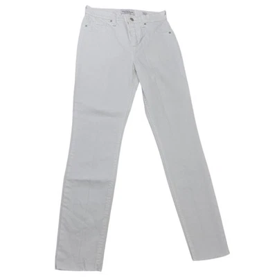 Lucky Brand Bridgette Crop White Denim Jeans Size 2/26 Womens - Image 1 of 4