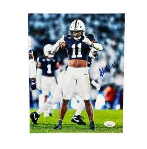 Foto firmata Abdul Carter 8x10 Penn State Nittany Lions autografata JSA COA - Foto 1 di 1