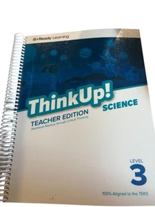 Curriculum Associates I-Ready Think Up Science Teachers Edition 3rd Grade TEKS - Picture 1 of 1
