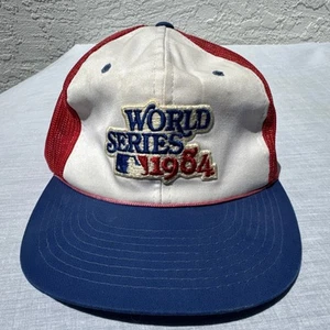 VINTAGE Sports Specialties MLB WORLD SERIES 1984 HAT SNAPBACK Red White Blue - Bild 1 von 4