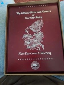 The Official Birds and Flowers of Our Fifty States First Day Cover Collection  - Picture 1 of 1