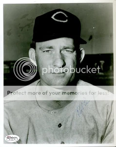 Bob Lemon Signed Jsa Cert Sticker 8x10 Photo Authenticated Autograph - Picture 1 of 1