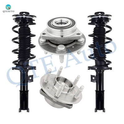 Juego de 4 bujes de rueda delantera - puntal rápido para Chevrolet Equinox 2010-2017 sin ruedas de 19" Foto 1 de 4