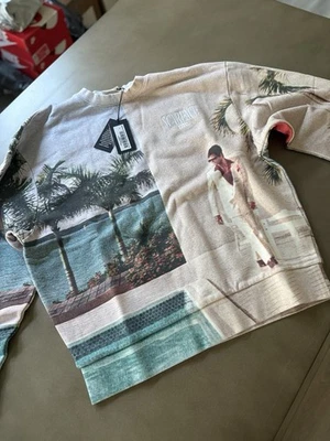DS Kith Scarface Tony Miami Vintage Nelson Cuello Redondo KHM034170-906 Talla Pequeña Foto 1 de 4