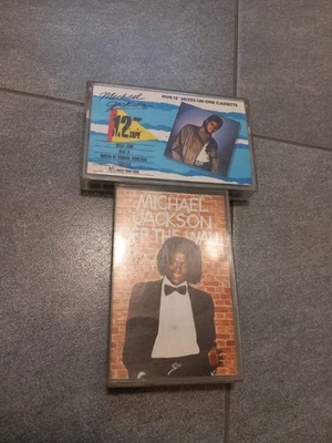 Michael Jackson Cassettes collectables 12 inch mixes 1986 & off the wall 1979 - Image 1 of 4