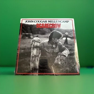 John Cougar Mellencamp Scarecrow Vinyl Record 1985 Riva - Image 1 of 2