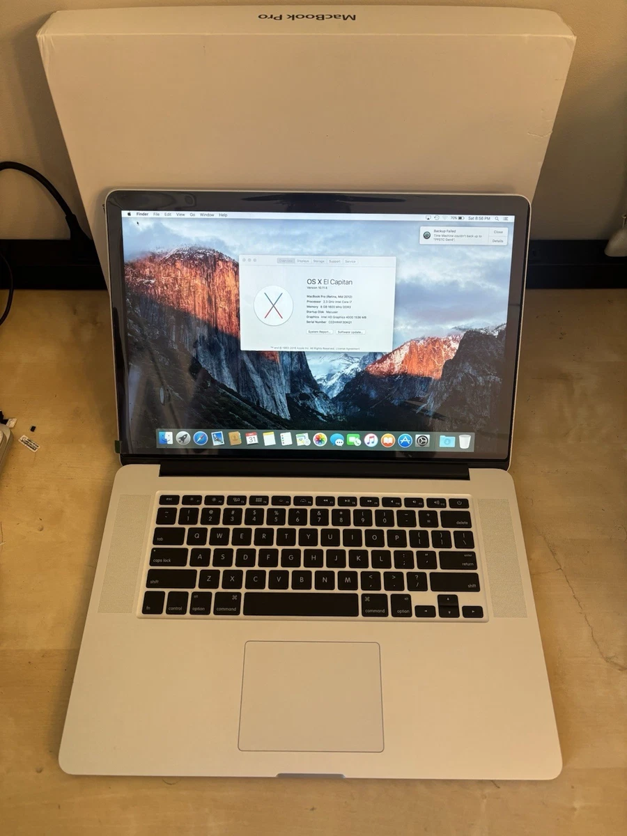 Macbook Pro 15 2012 for sale | eBay