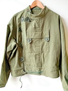 Army Khaki Combat Jacket - Maden Heritage Clothing Company CBV - XL - Picture 1 of 20