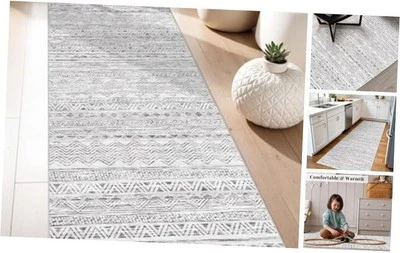 Alfombra de corredor de pasillo lavable 3x7 - Mesa interior antideslizante marroquí corredores largos  Foto 1 de 4