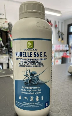 BLEU LINE LEICA NURELLE 56 EC lt.1 INSETTICIDA CONCENTRATO CIPERMETRINA TETRAMETRINA INSETTI