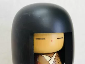 Y3521 NINGYO Kokeshi doll figure Usaburou Japanese vintage antique figurine - Picture 1 of 12