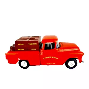 Ertl 1955 Die Cast Pickup Truck Bank 1/25 Scale Pumpkin World - Picture 1 of 12
