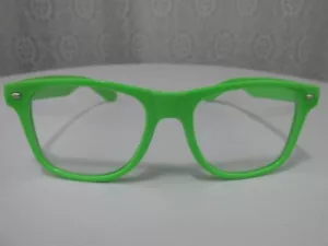 Fashion Glasses Men Women Retro Vintage Style Lime Green New - Picture 1 of 12