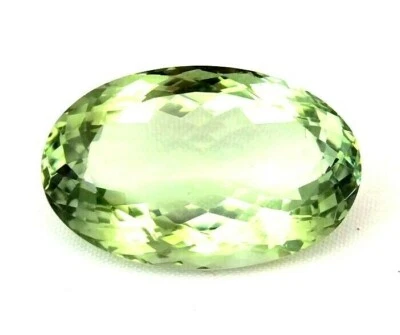 Shola Genuine 42.12 Ct Natural Green Prasiolite (Green Amethyst) - Image 1 of 4