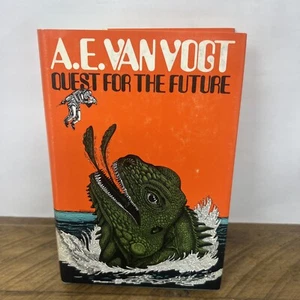 A.E. Van Vogt Quest For the Future 1970 Vintage Hardcover Dust Jacket Sci Fi - Picture 1 of 10