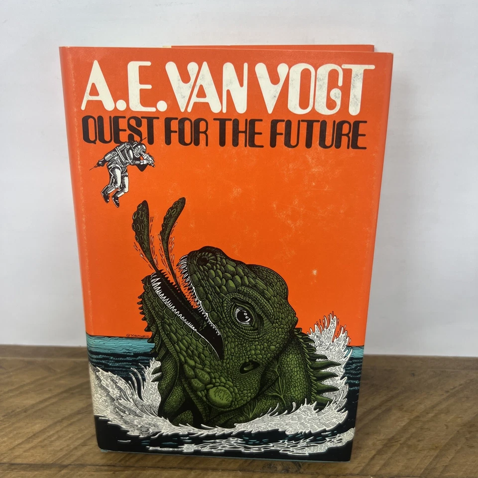 A.E. Van Vogt Quest For the Future 1970 Vintage Hardcover Dust Jacket Sci Fi - Image 1 of 4
