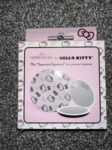 Impressions Hello Kitty  Compact Mirror  LED "Supercute Signature" - Picture 1 of 2
