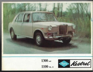 Riley Kestrel 1967-1968 UK Market Sales Brochure 1100 MkII 1300 - Picture 1 of 1