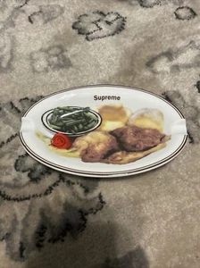 Supreme Huhn Speiseteller Aschenbecher weiß SS18 NEU - Bild 1 von 2