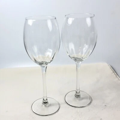 Juego de 2 Artland Optic? Copas de vasos con tallo usadas en excelente estado Foto 1 de 4