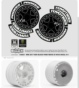 HPI WR8 FENEZEHN52 TURBOMAC WHEELS (2) KEN BLOCK GYMKHANA HOONIGAN 117413 - Bild 1 von 8