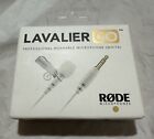 SEALED Rode Lavalier GO Professional-Grade Wearable Microphone, White #LAVGO-W