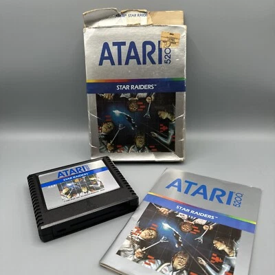 Star Raiders Atari 5200, 1982 Game - CIB Complete in box - Not Tested - Image 1 of 4