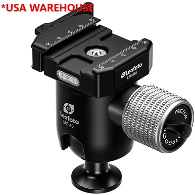 Leofoto MG-40X Outdoors Lever-Release Rapid Lock Ball Head - MG-40X | Arca Clamp - Image 1 of 4